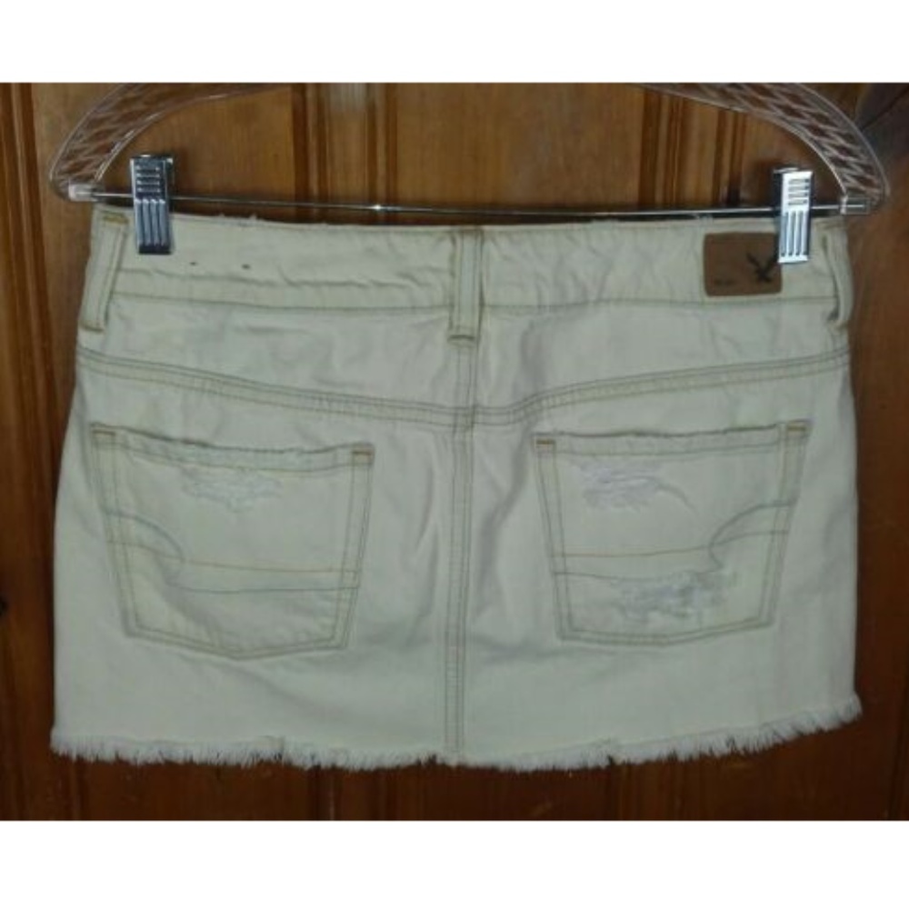 American Eagle Outfitters Distressed Denim Skirt - Picture 4 of 7